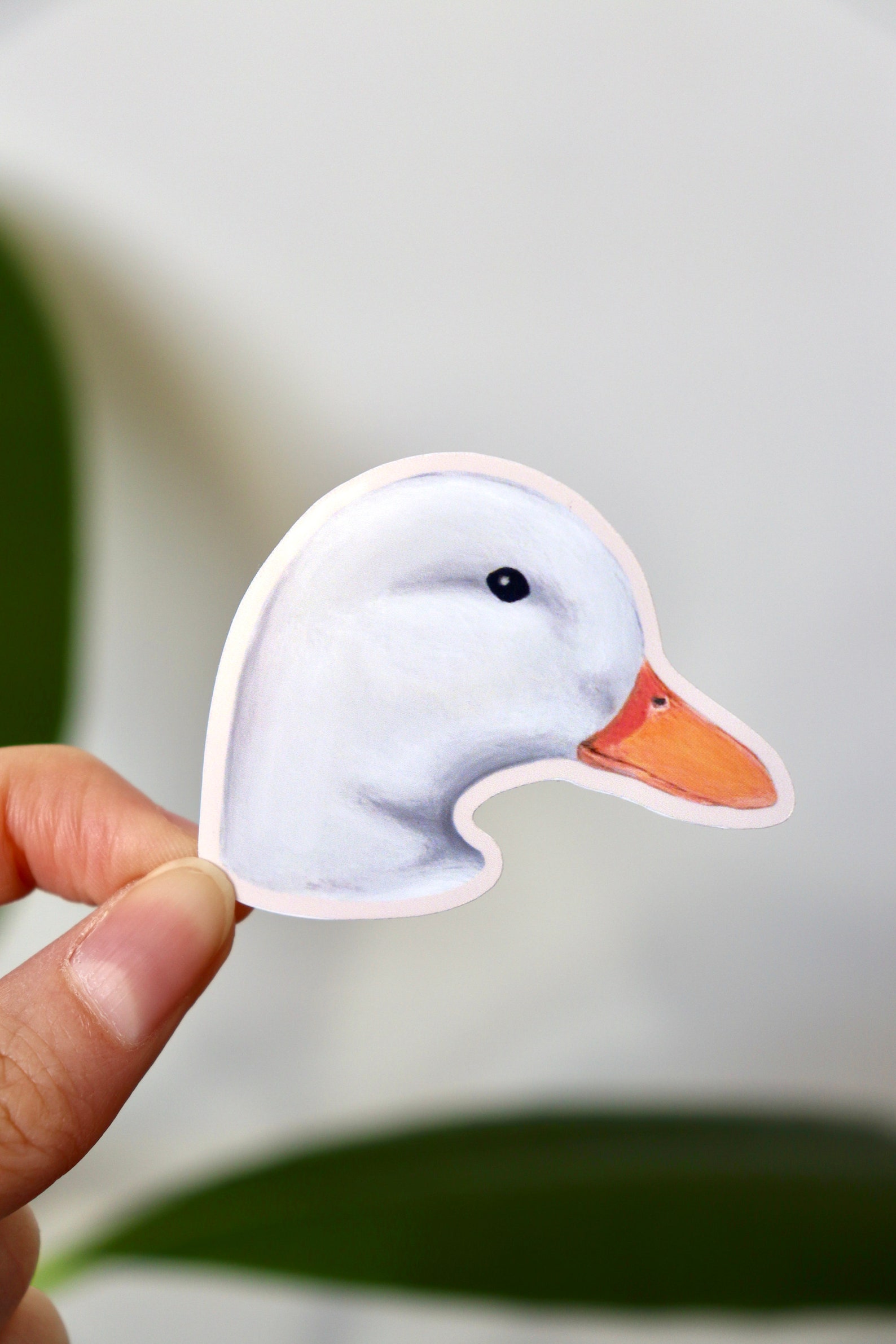 Cute Ducks Vinyl Sticker I Duck Sticker Set, Glossy vinyl sticker, Duck