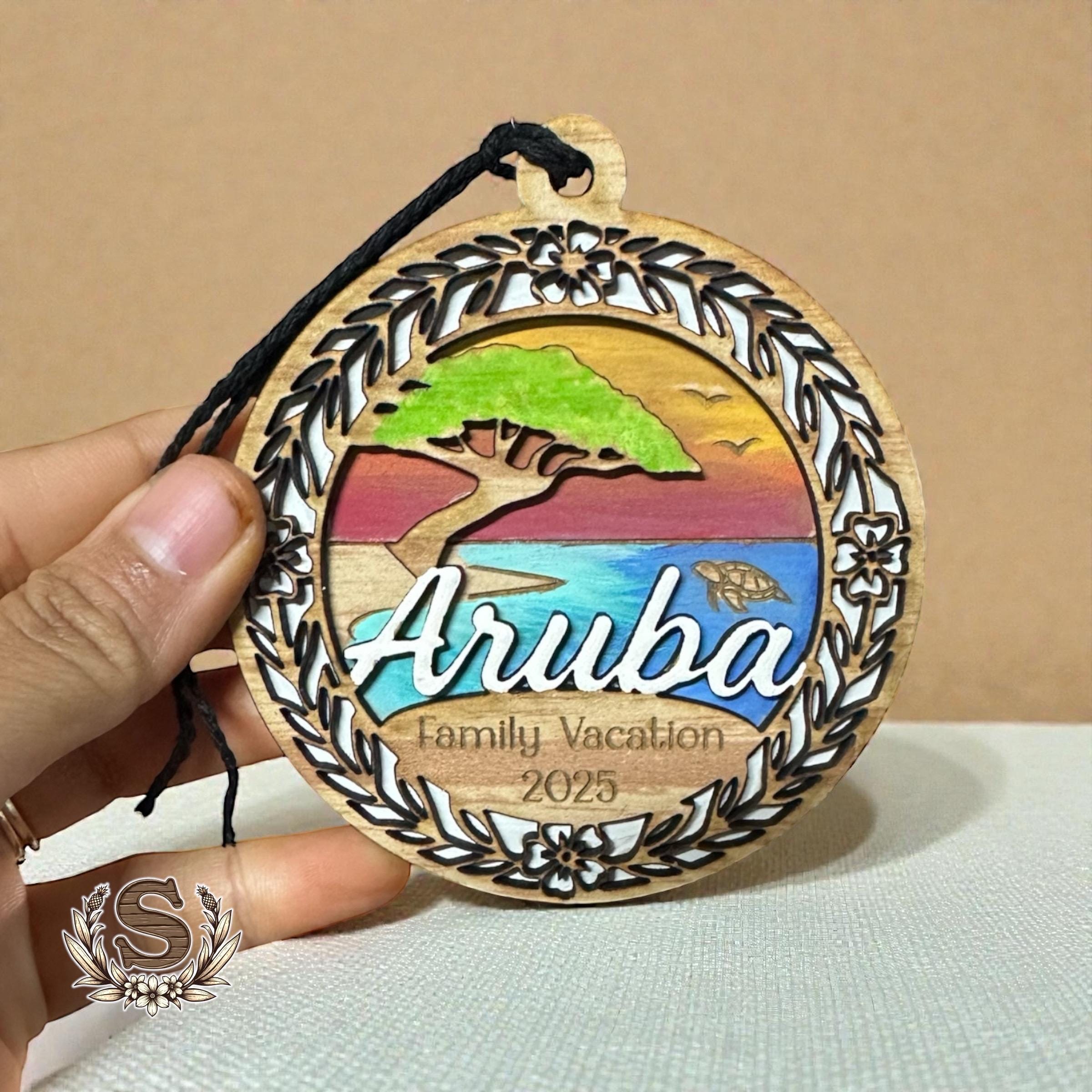 Aruba - Toppa Da Stirare - Souvenir Di Viaggio - Francobolli - Foto 10