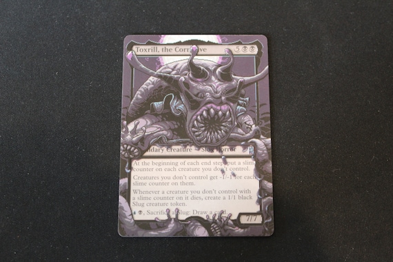 mtg toxrill commander deck Amazon.com: MTG Decks & More Compatible with Magic The Gathering: Elite  Toxrill Horror Commander Deck - Dimir - Blue Black - EDH - 100 Card -  Custom main image 1