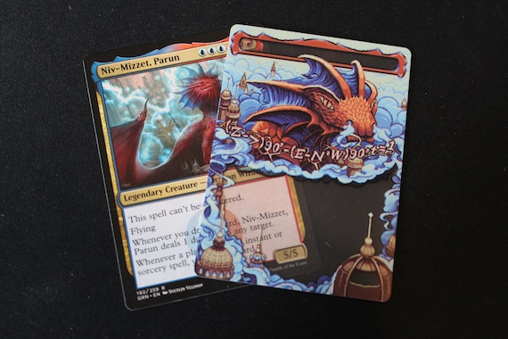 Niv-mizzet Parun, Alternate Art Commander Overlay - Etsy