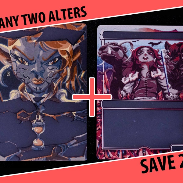 Any Two Pixel Art Card Alters Special Deal