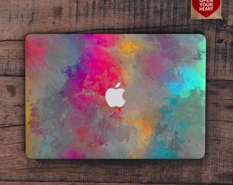 Abstrakte Kunst Hartschale 16 Pro MacBook Pro 13 2017-2019 MacBook Tasche M1,M2 2022 Macbook Case Laptop Hard Cover Bunte Farbe Macbook Air 13