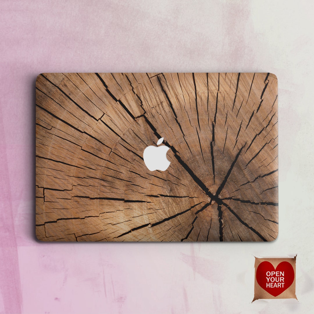Wood Texture MacBook Case for New Pro Mac Laptop 13 2019 and MacBook ...