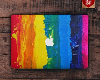 Macbook Pro 13 Case Macbook Air 13 Case Colorful Macbook Case Paints Macbook Pro 15 Case Macbook A2338 Case Oil Paint Macbook Pro 16 Case