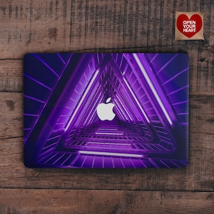 Neon Macbook Pro 13 M1-hoesTriangle Macbook Pro 13 2020 paars laptophoes Macbook Pro 15 A1707 Macbook Pro 16-hoes Macbook Air 13 A1466