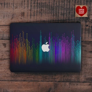 Sound wave Macbook hard Case MacBook Pro Retina 13 Case MacBook M1 Case MacBook Air 13 Case MacBook Pro 15 Case MacBook 16 inch Hard Cover