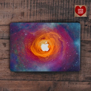 Space Macbook Hard Case Stars Macbook Air 13 A2337 Case Orange Macbook Pro 13 Case Universe Macbook Pro 16 Case Macbook Pro 15 Case Galaxy