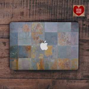 Steen mozaïek Hard case MacBook Air 13 11 Case Pro 13 15 16 MacBook Cover Stone textuur Laptop cover Macbook Air13 2020 Case Macbook 12 case
