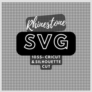 lllᐅ Louis Vuitton Big circle Rhinestone SVG - bling cricut