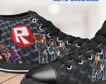 Roblox sneakers offer style, comfort and durability, all in one. Add a personalized touch with your favorite Roblox character or name.