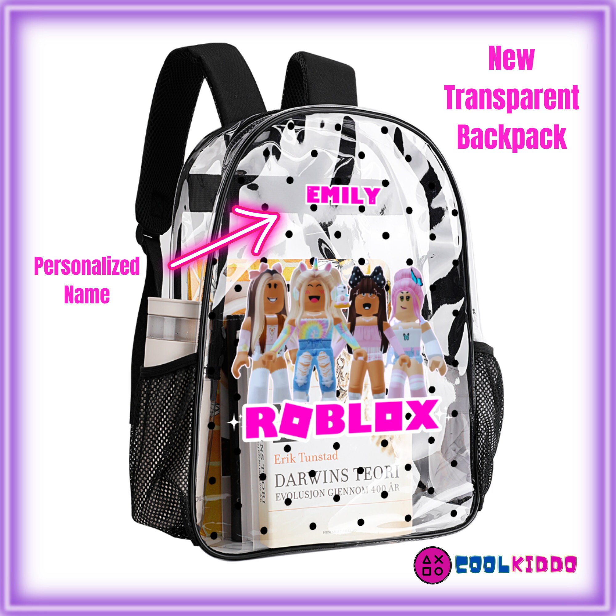 Girls roblox backpack hotsell