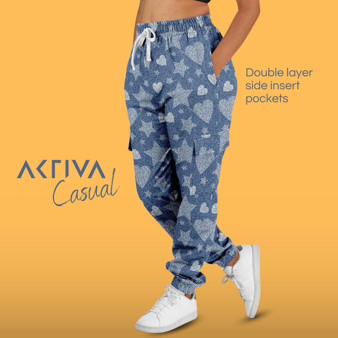 Cotton Blend Cargo Jogger Sweatpants main image 1