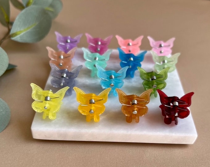 Y2K Butterfly Hair Clips: Vintage 90s Hair Accessories