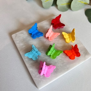 Y2K Butterfly Hair Clips, Colorful 90s Hair Pins, Set of 20