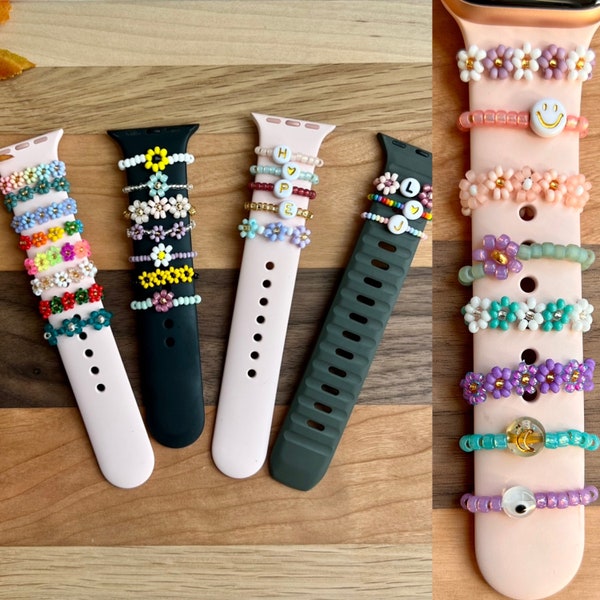 Watch Band Charms, Beaded Charms for watch, Customized watch Band Charms, Watch Jewelry, Watch Bracelet