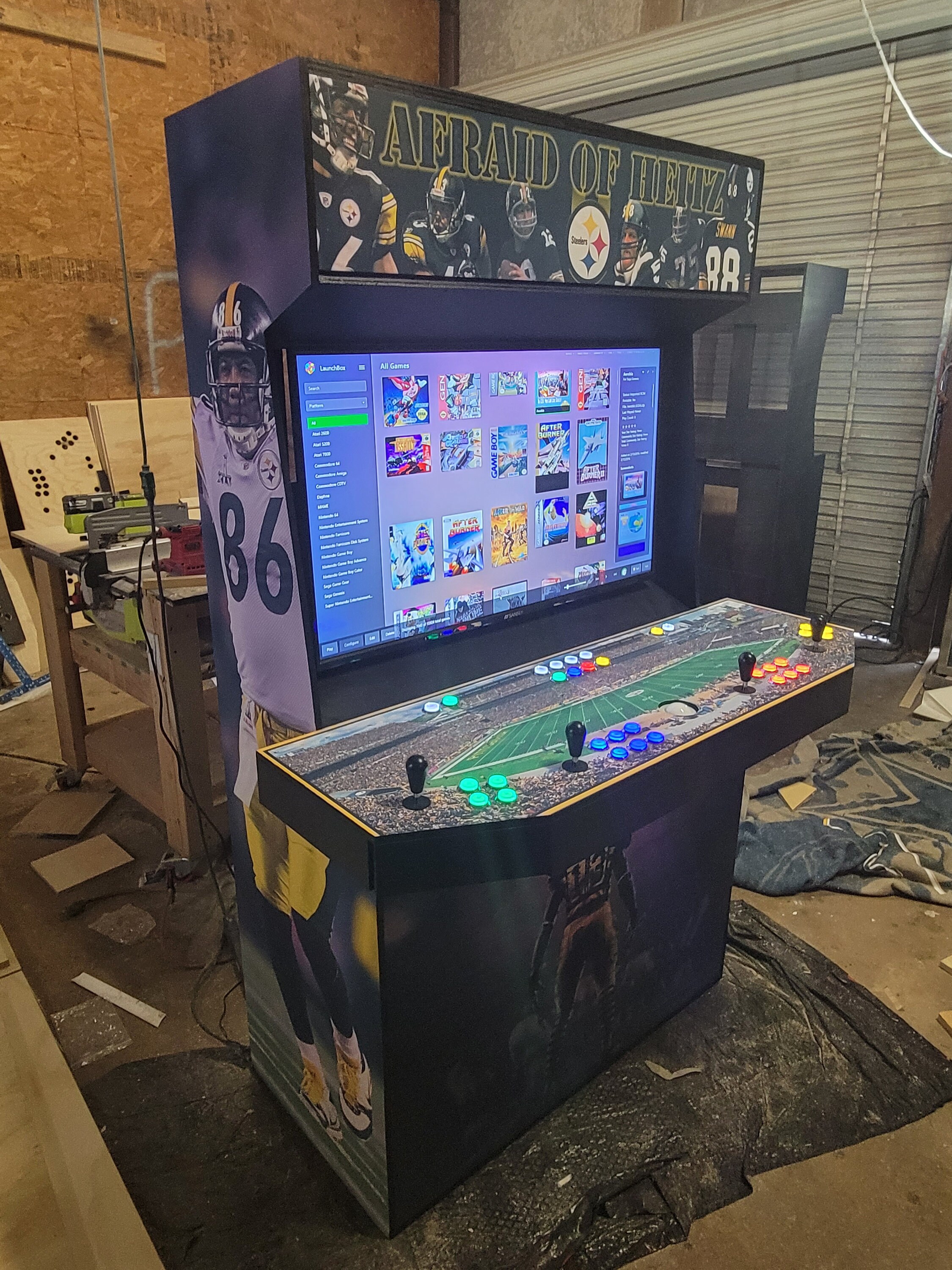 4Player 43 PINE Wood Arcade Trackball Etsy