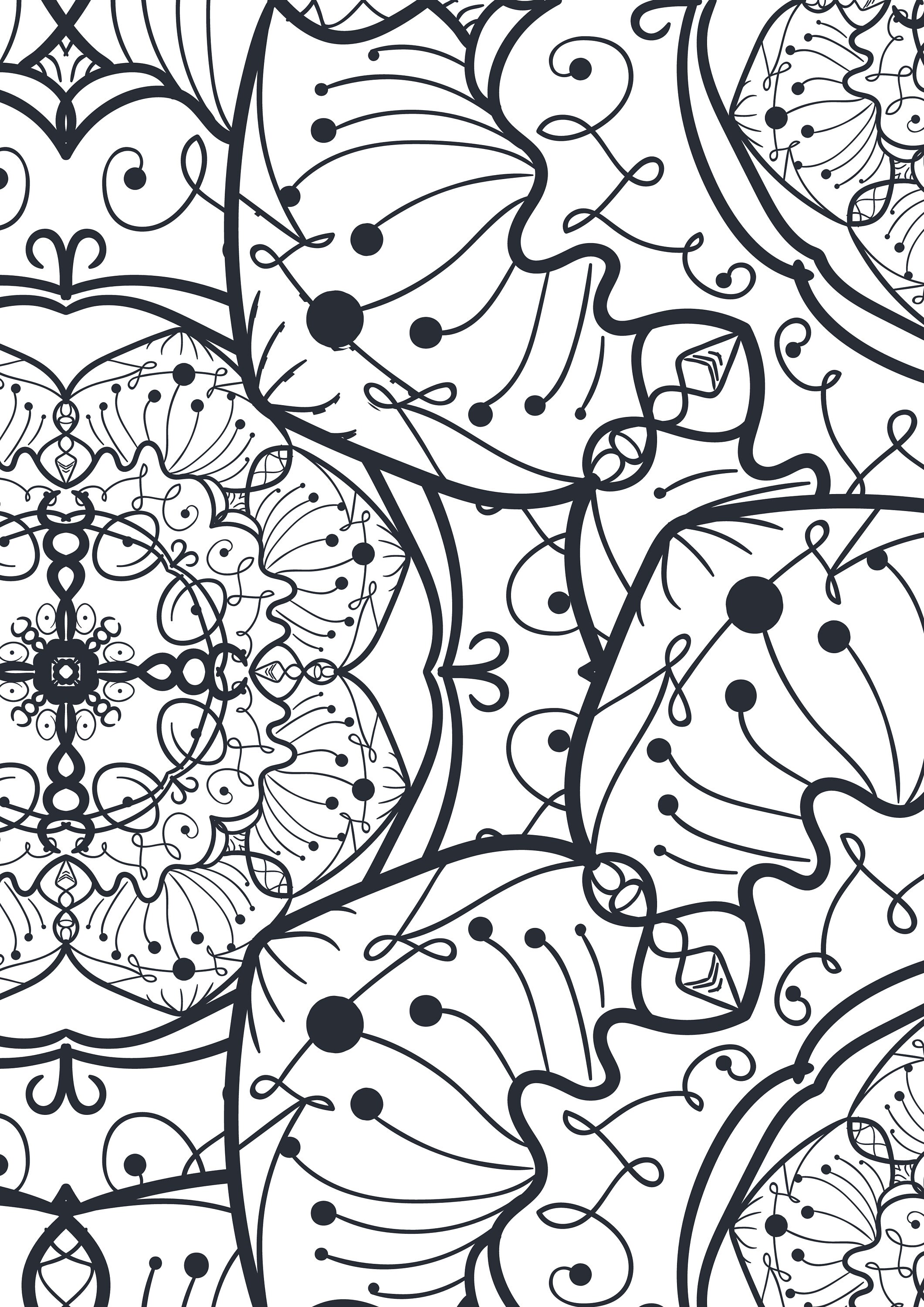 Mandala Coloring Pages - Etsy