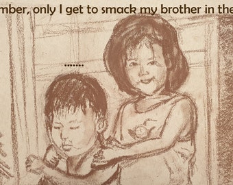 Funny Card for Brothers and Sisters / National Siblings Day / Digital Download / Sibling Gift Ideas / Funny Gifts / Funny Cards