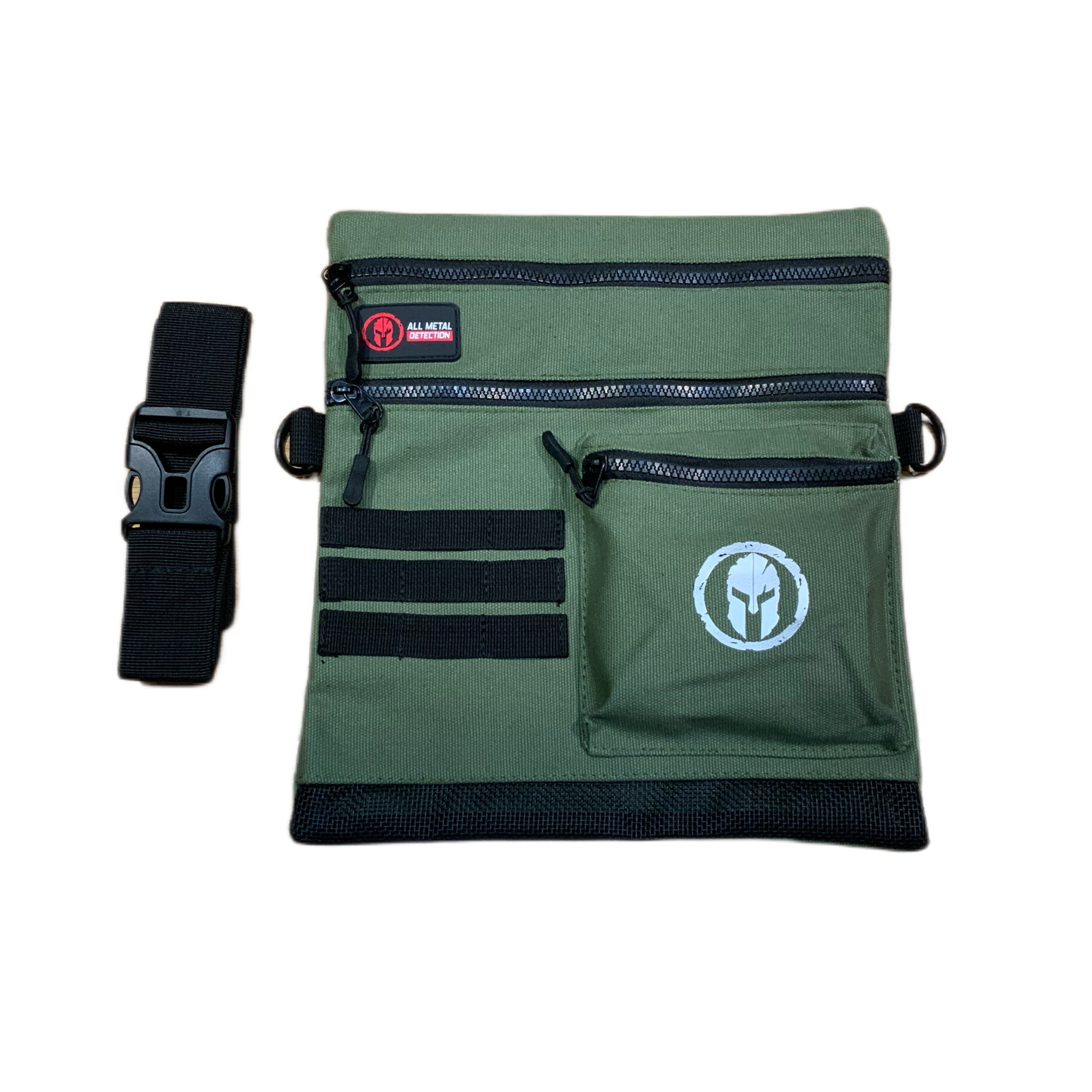 Metal detecting store waist bag