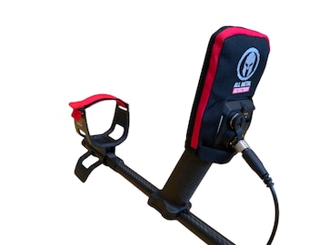 Minelab manticore control box screen protector cover(with free arm cuff strap) by All Metal Detection and coinpod