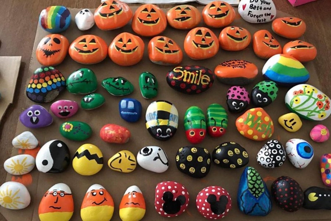 Large Flat Stones 5-6 Cm Lot 15 Pieces Sea Rocks White - Etsy