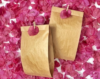 Biodegradable confetti, Natural Fuchsia Dried Bougainvillea Petals Confetti, Wedding confetti, Wedding exit toss, Sustainable confetti, Eco