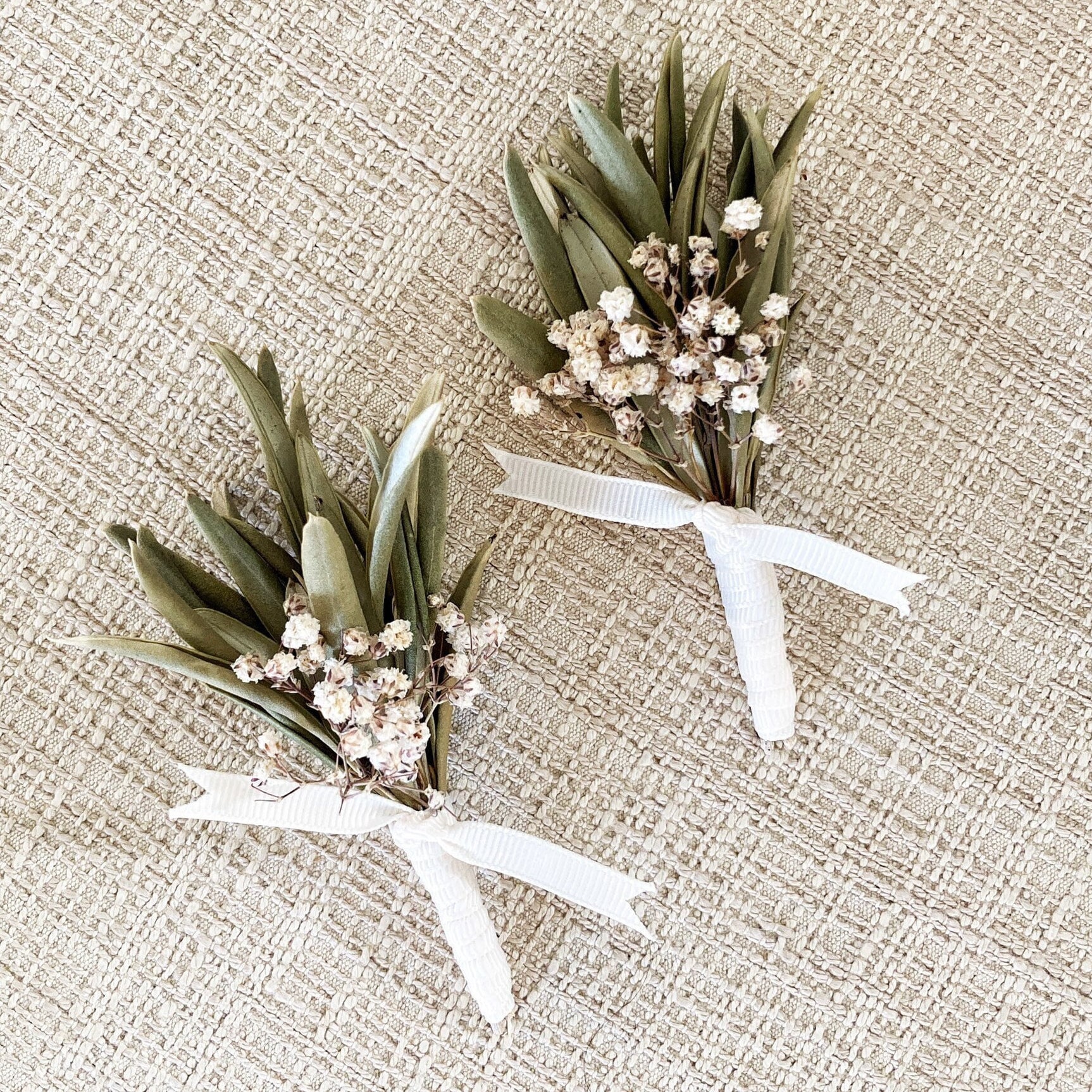Dried olive leaf boutonnière for groom and groomsmen, Boho Wedding Boutonniere, Rustic farm style wedding, Olive wedding decor