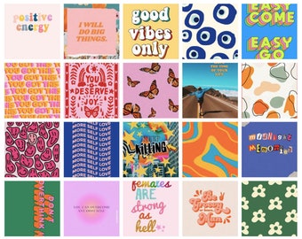 Kit De Collage Mural De Voyage Vintage | Collection D'art Mural