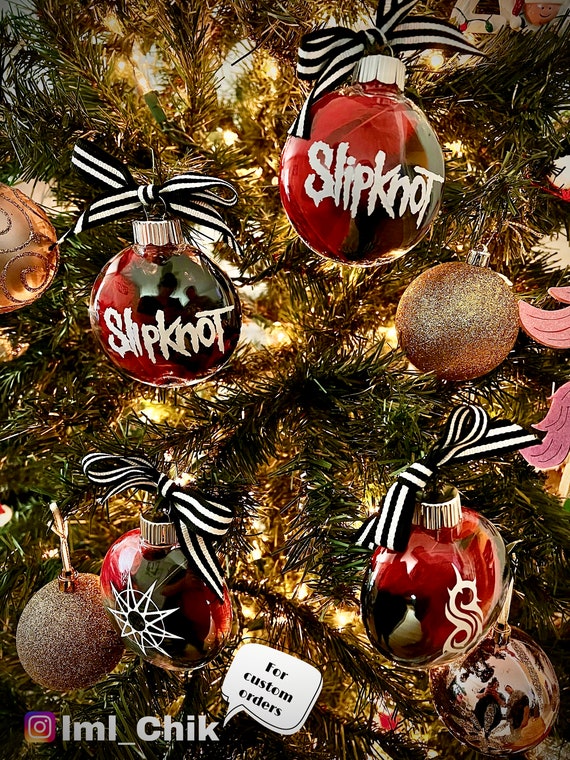 Metal music christmas ornaments Clearance