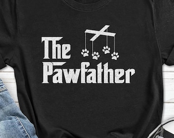 Dog Dad Shirt for Men, Pawfather Men's T-shirt, Dog Lover T-shirt for Him, Father's Day Dog Dad Gift, Dog Owner Tee from Wife