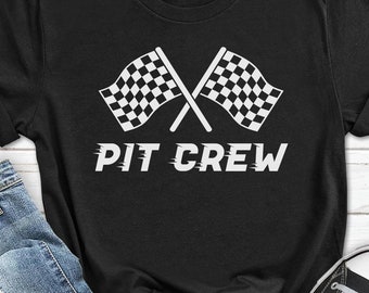 Race Car Shirt for Her, Racer T-shirt for Men, Race Car Birthday Shirt for Women, Racing Crew Tee, Racing Lover T-Shirt, Race Car Owner Gift