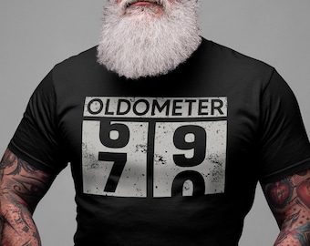 Grandpa 70th Birthday Men's Shirt, 70 Years Papa Gift For Him, Father's Day Tee For Men, Funny Gifts From Wife, Husband Dad T-Shirt