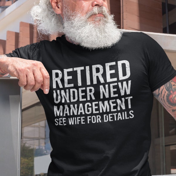 Retired 2024 Shirt, Grandpa Men's Shirt, Papa Shirt For Him, Husband Tee For Men, Retirement Gift From Wife, Dad T-shirt From Daughter