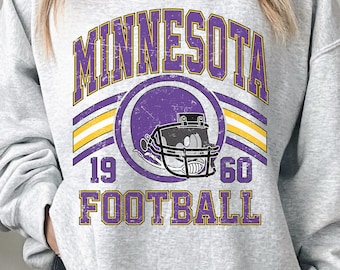 Minnesota Football Crewneck Sweatshirt, Minnesota Sweater, Sport Fan Shirt