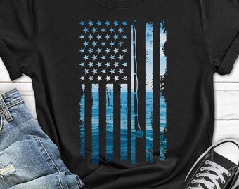 Fishing Lover Shirt, Fisherman T-shirt for Him, Fishing Gift for Men, Fishing Dad Gifts, Fisherman Grandpa Tee, Fishing Husband Gift