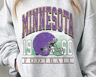 Minnesota Football Sweatshirt, Minnesota Crewneck Sweater, Sport Fan Shirt