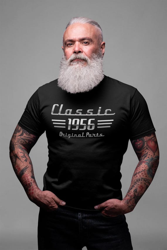 70th Birthday Car Lover Gift, Turning 70 Auto Owner T-Shirt, Classic 1956 Mechanic Tee