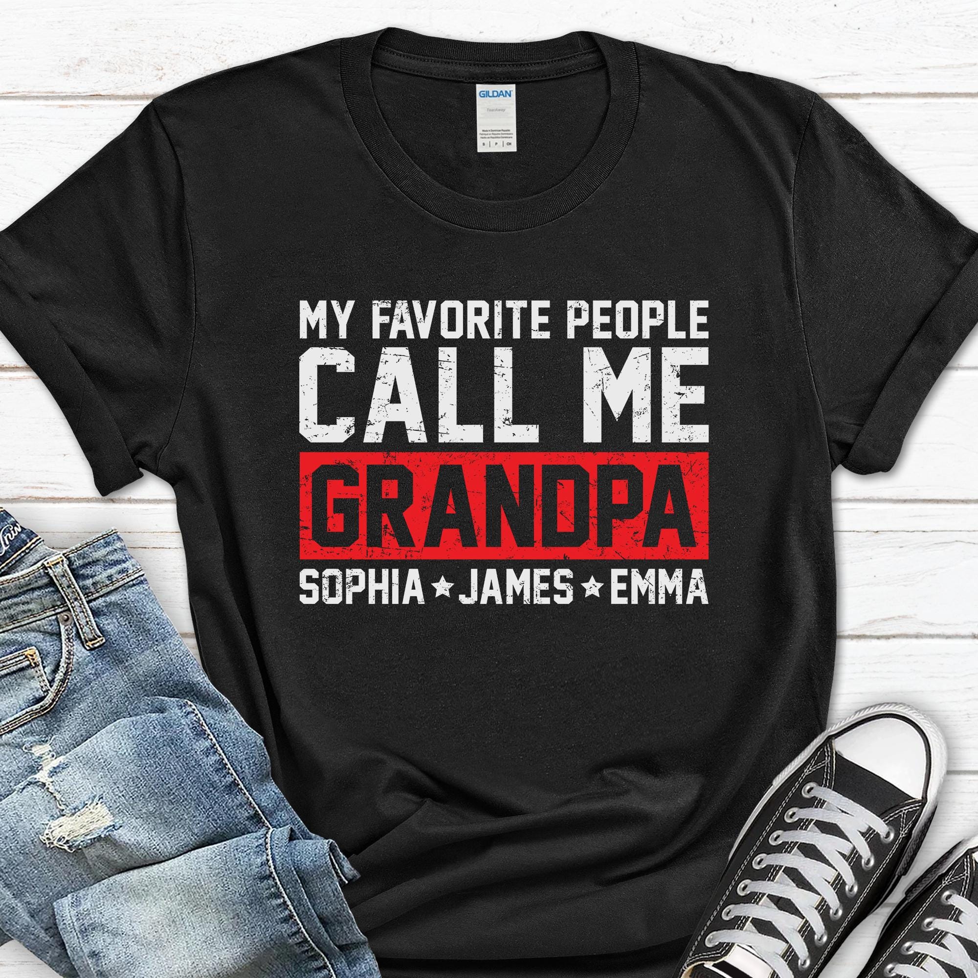 My Favorite People Call Me Dad Shirt, Husband Gift, Fathers Day Shirt