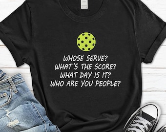 Pickleball Dad Shirt for Him, Pickle Ball Men's T-shirt from Wife, Pickleball Lover T-shirt for Men, Father's Day Pickleball Player Gift