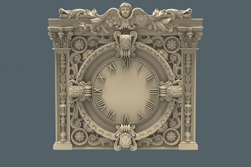 Clock samples CNC files CNC wood CNC wooden clock Etsy