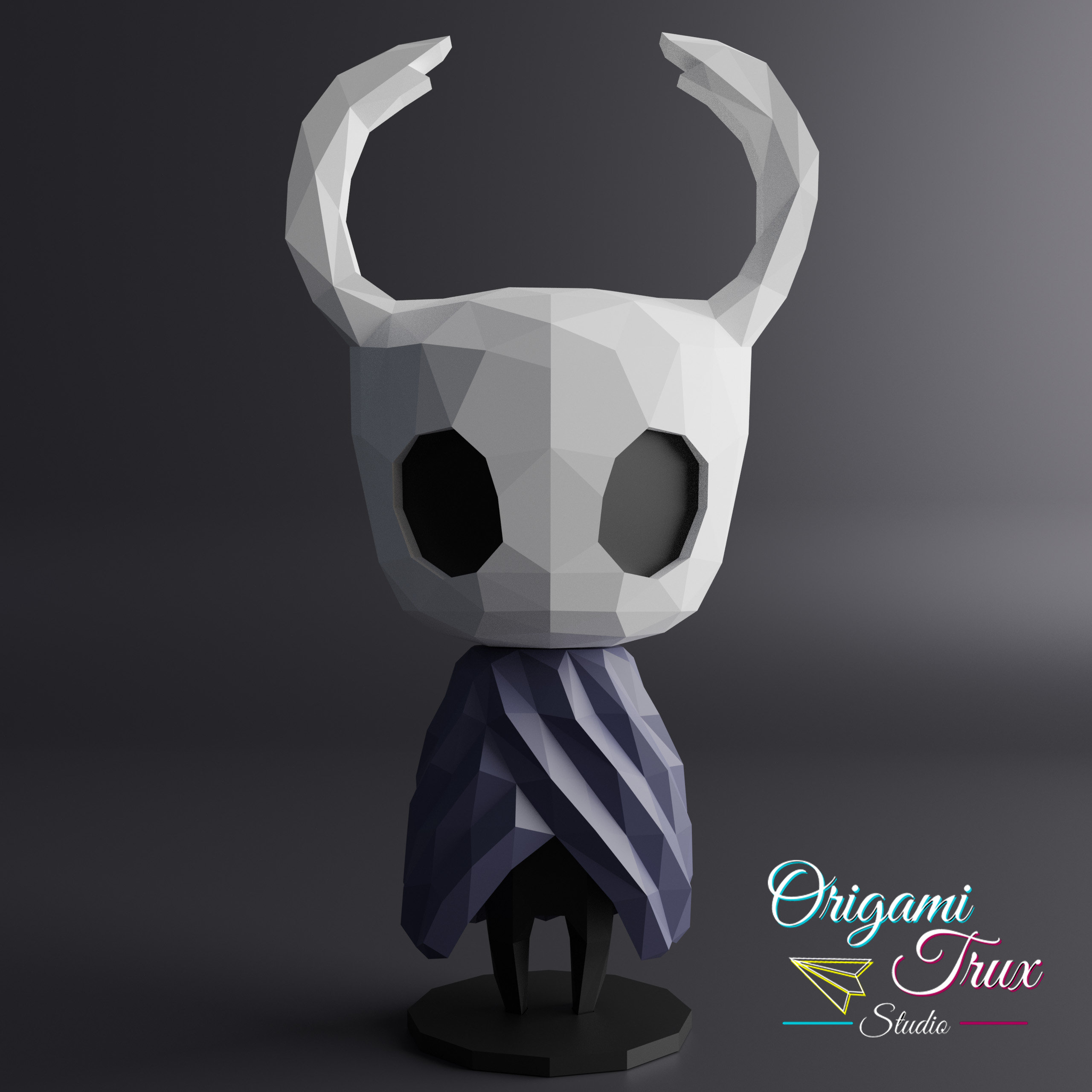 Hollow Knight Papercraft Template A4 Etsy Finland