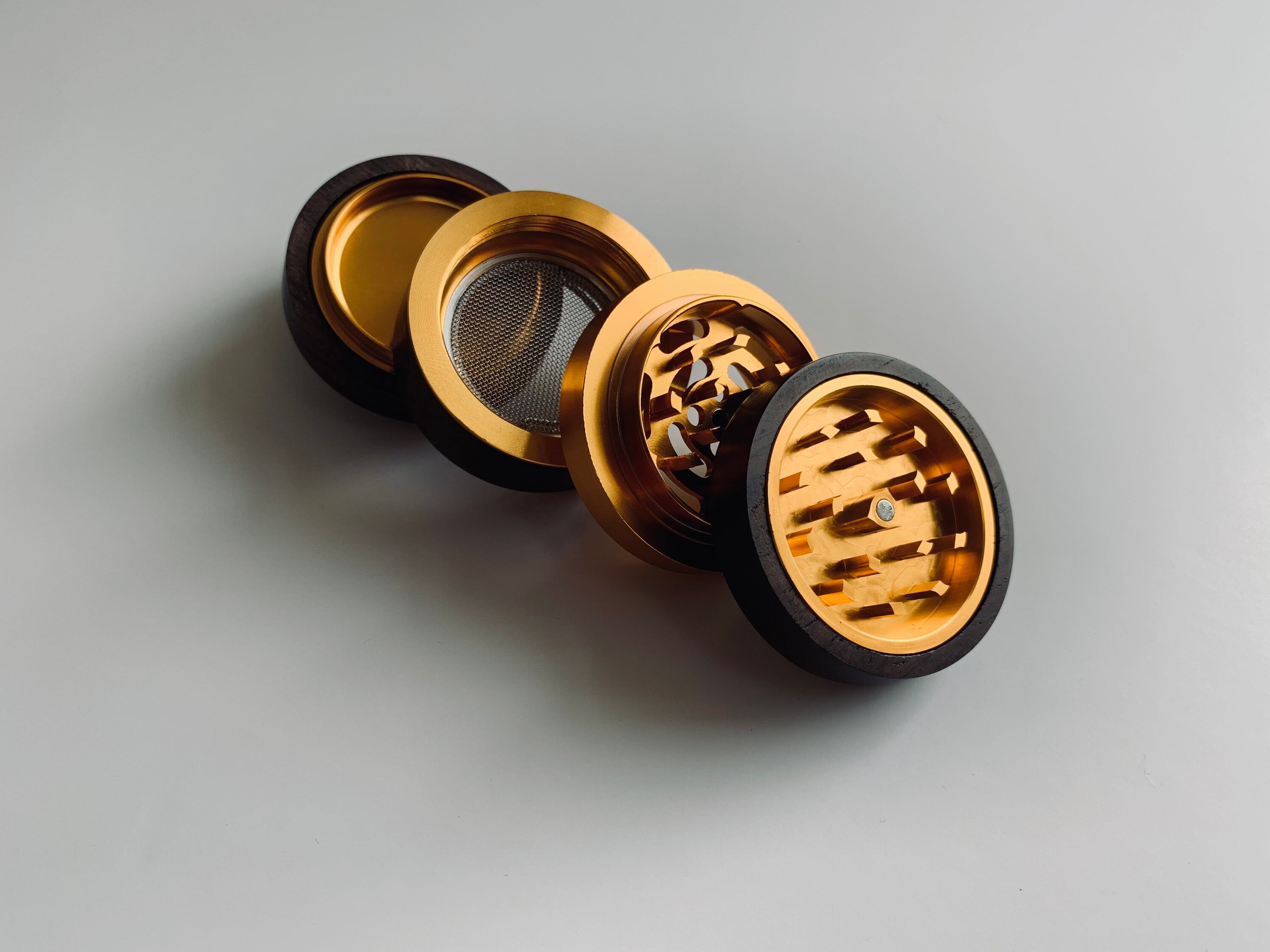 High Quality Wooden Herb Grinder With Kief Catcher 4 Piece Etsy UK