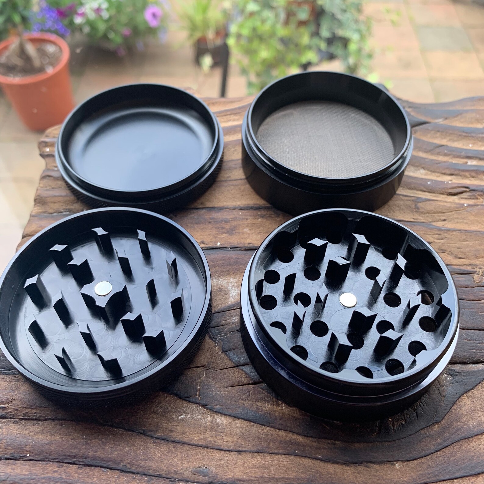 High Quality Herb Grinder With Kief Catcher 4 Piece 2.5 Etsy