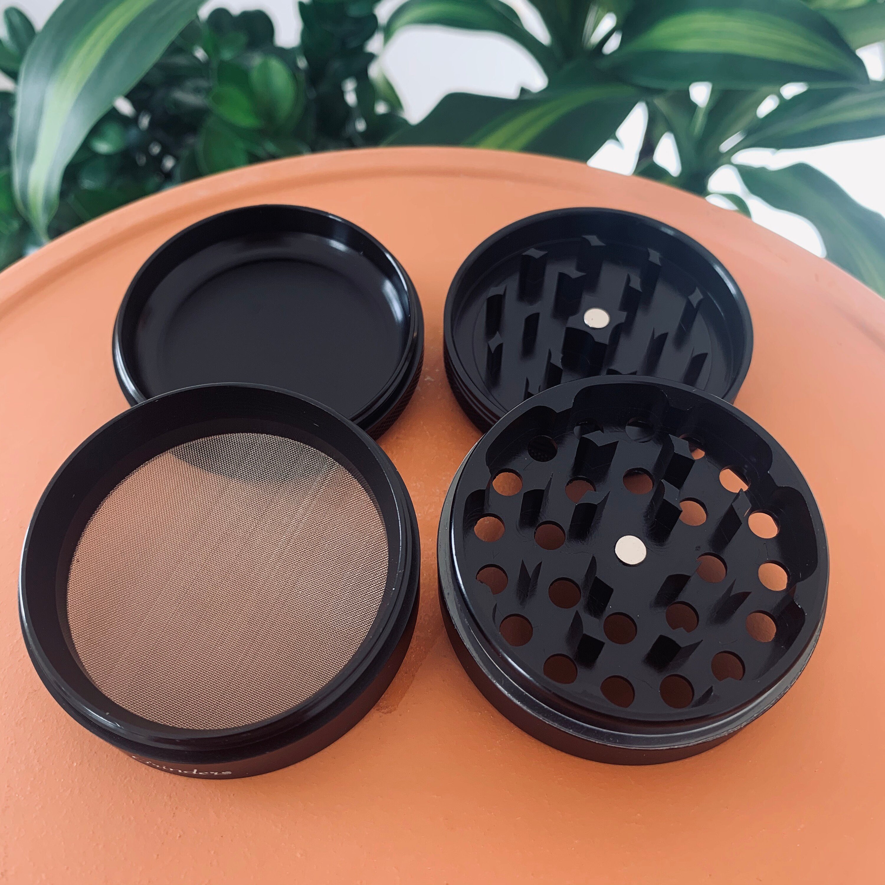 High Quality Herb Grinder With Kief Catcher 4 Piece Etsy
