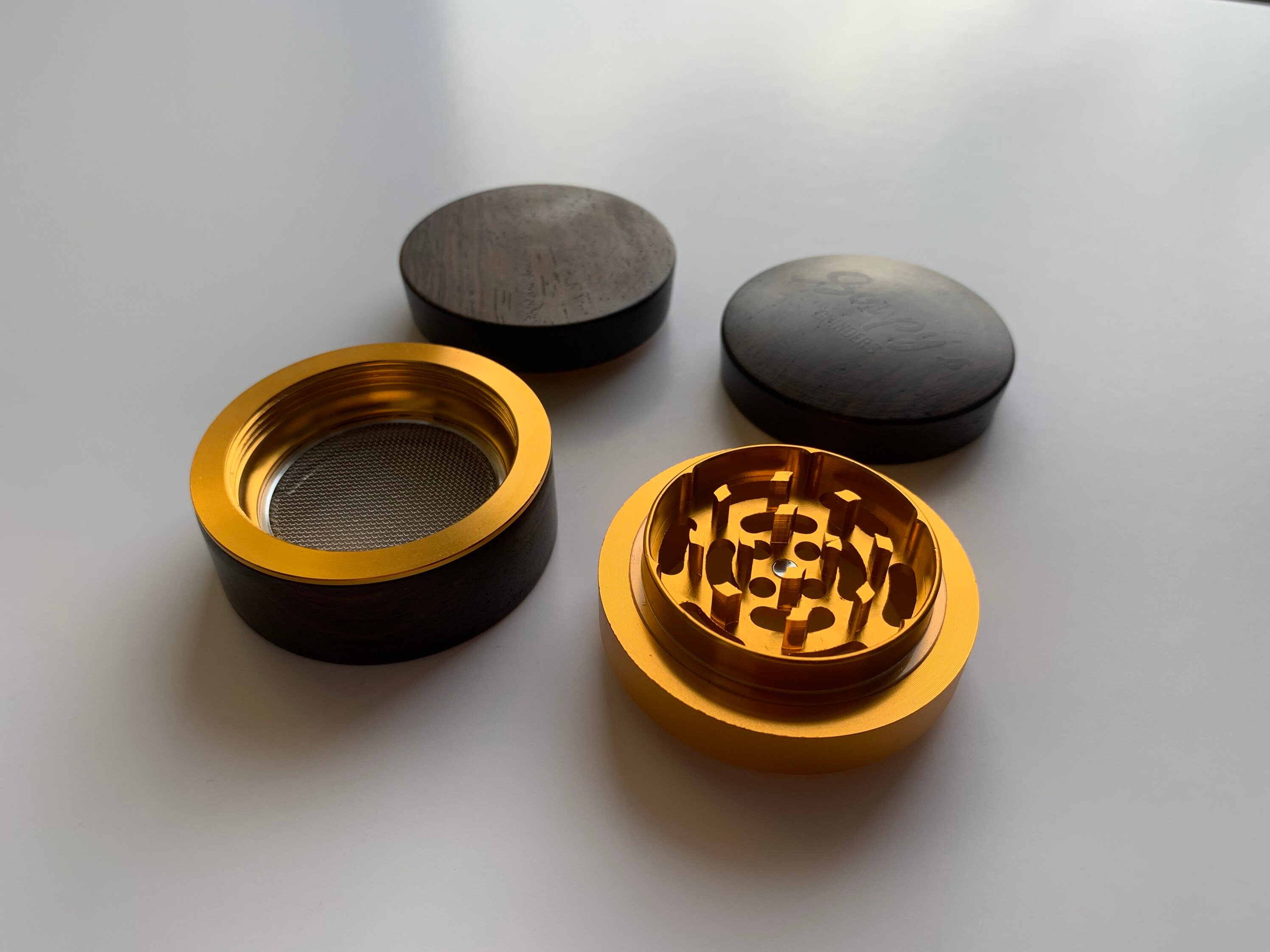 High Quality Wooden Herb Grinder With Kief Catcher 4 Piece Etsy UK