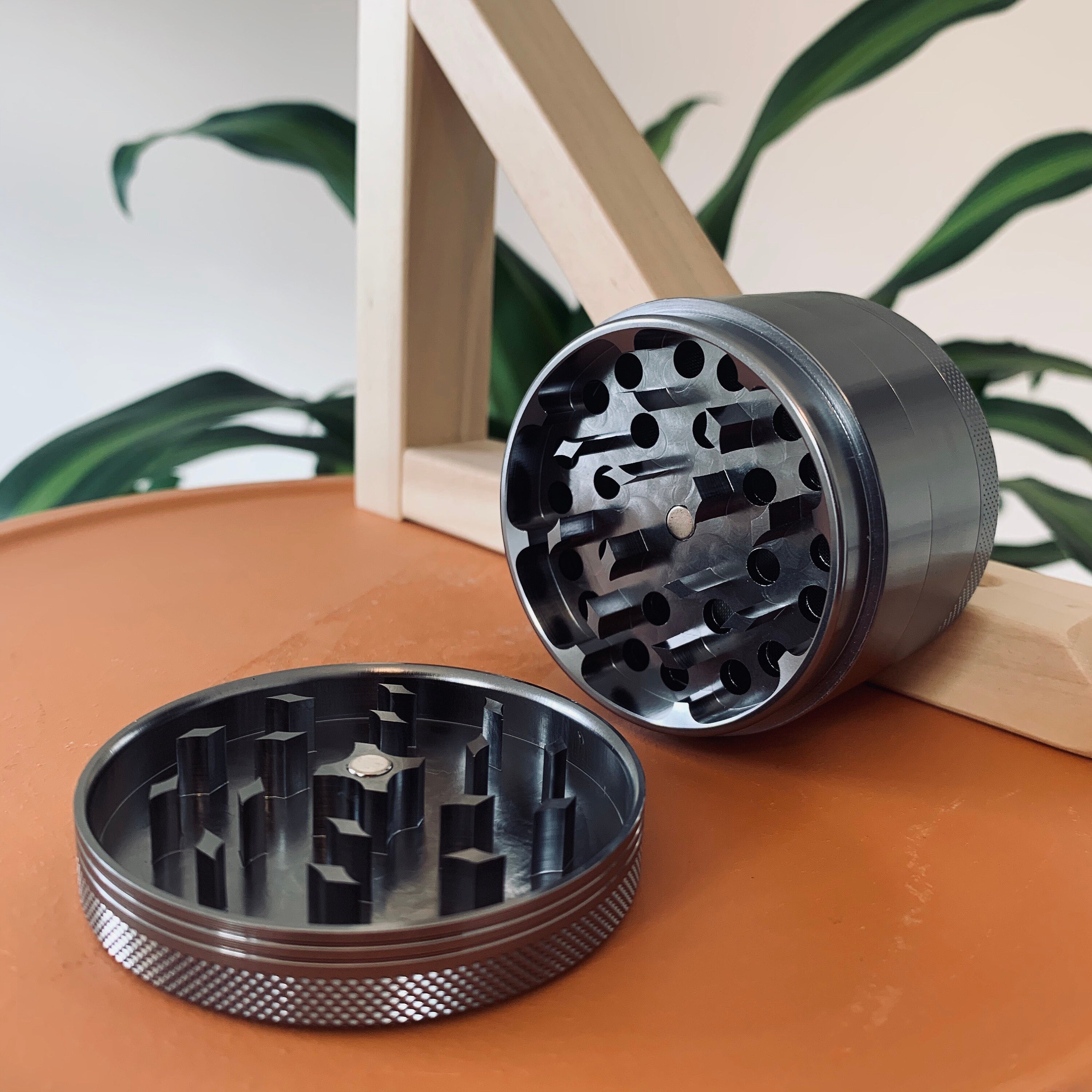 High Quality Herb Grinder with Kief Catcher 4 Piece Etsy