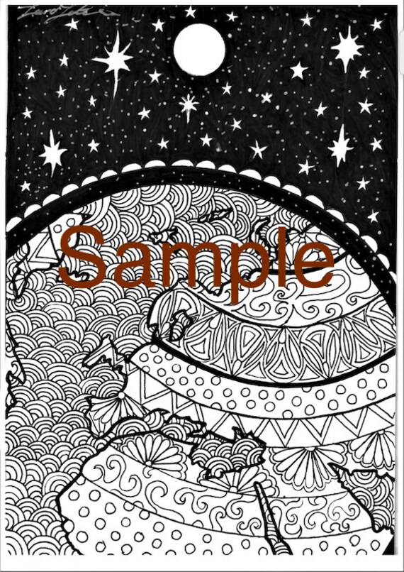 Download Interstellar Printable Adult Coloring Page Coloring Book Etsy