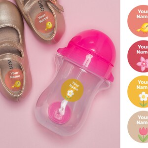 Natur 40 runde benutzerdefinierte Namensetiketten, wasserdichte Etiketten, Kindergartenetiketten, Schuletiketten, Flaschenetiketten, Schuhetikett