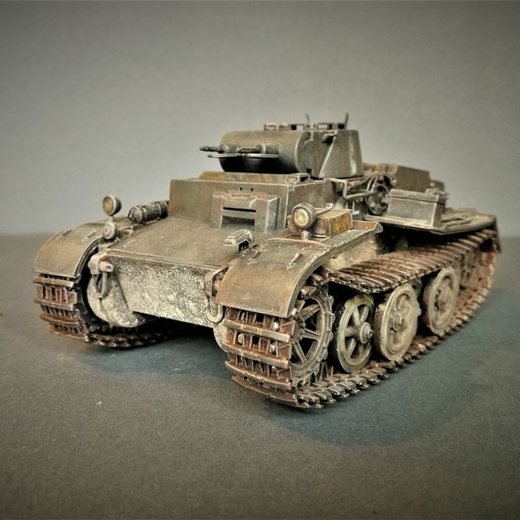 German Light Tank Pz.kpfw. I F WWII Military Model Series - Kong