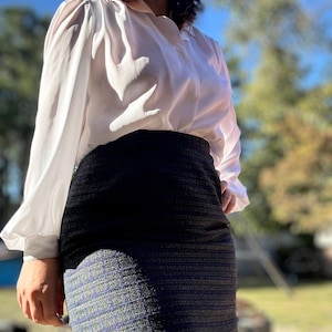 Dark Academia Two Piece Outfit-Librarian Chic